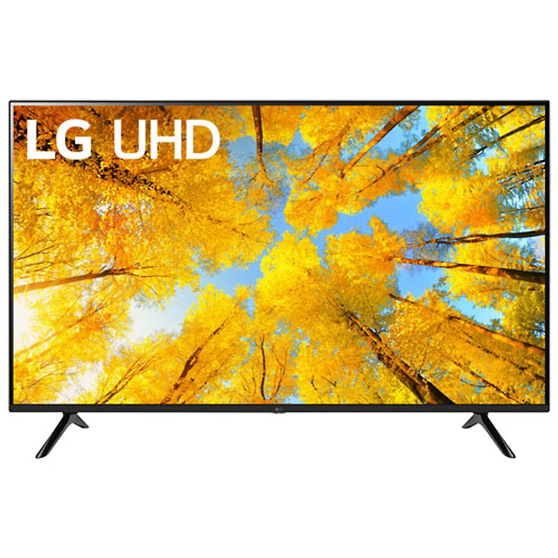 Téléviseur intelligent webOS HDR DEL UHD 4K de 65 po de LG (65UQ7570PUJ) - 2023- Noir