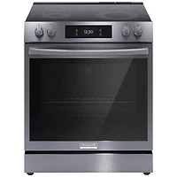 Cuisinière électrique à convection véritable Air Fry 30 po 6,2 pi³ Gallery Frigidaire (GCFE306CBD) - Acier inoxydable