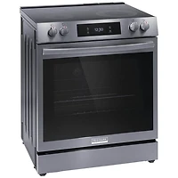 Cuisinière électrique à convection véritable Air Fry 30 po 6,2 pi³ Gallery Frigidaire (GCFE306CBD) - Acier inoxydable