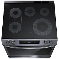 Cuisinière électrique à convection véritable Air Fry 30 po 6,2 pi³ Gallery Frigidaire (GCFE306CBD) - Acier inoxydable