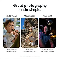 Pixel 7a de 128 Go de Google avec TELUS - Mer - Financement mensuel