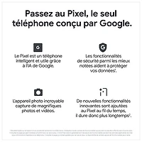 Pixel 7a de 128 Go de Google avec TELUS - Mer - Financement mensuel