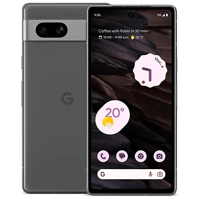 TELUS Google Pixel 7a 128GB - Charcoal - Monthly Financing