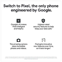 TELUS Google Pixel 7a 128GB - Charcoal - Monthly Financing