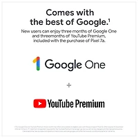TELUS Google Pixel 7a 128GB - Charcoal - Monthly Financing