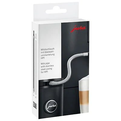 Tuyau à lait avec boîtier en acier inoxydable de Jura pour HP1