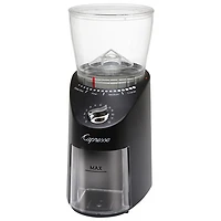 Capresso Infinity Conical Burr Grinder - Black/Stainless Steel