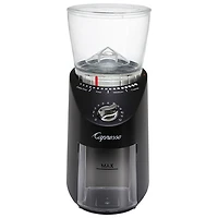 Capresso Infinity Conical Burr Grinder - Black/Stainless Steel