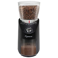 Capresso Infinity Conical Burr Grinder - Black/Stainless Steel