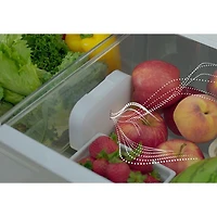 Réfrigérateur à deux portes 20,8 pi³ 36 po à distributeur d'eau et de glaçons de Bosch (B36CT81ENS) - Acier inoxydable