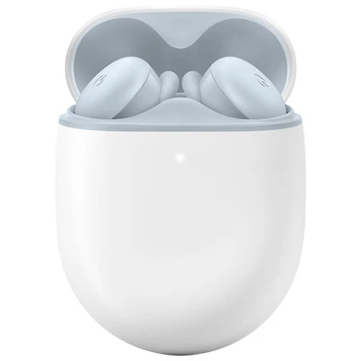 Écouteurs boutons 100 % sans fil à isolation sonore Pixel Buds A-Series de Google - Bleu arctique