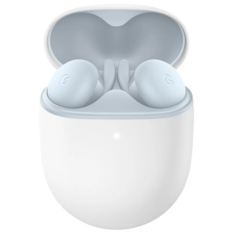 Écouteurs boutons 100 % sans fil à isolation sonore Pixel Buds A-Series de Google - Bleu arctique