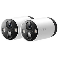 Système de surveillance extérieur sans fil Tapo C420S2 de TP-Link avec 2 caméras QHD 2K - Blanc