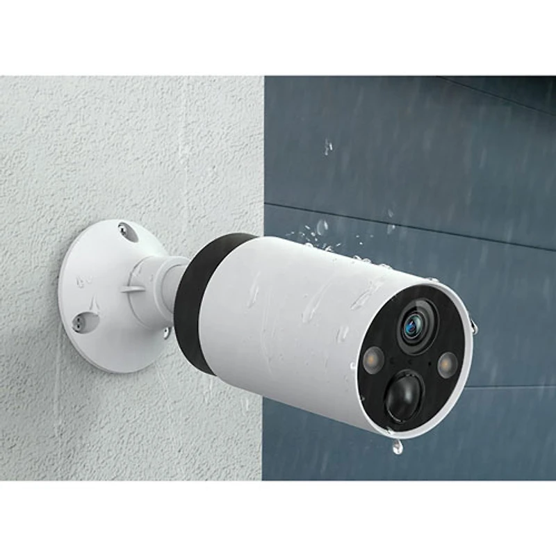 Système de surveillance extérieur sans fil Tapo C420S2 de TP-Link avec 2 caméras QHD 2K - Blanc