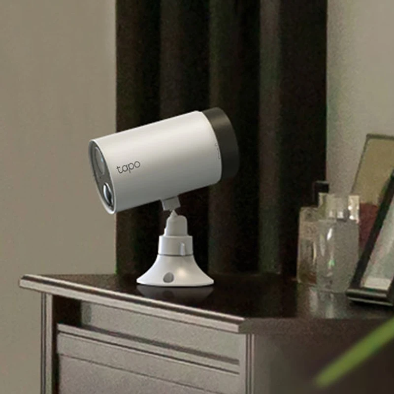 Système de surveillance extérieur sans fil Tapo C420S2 de TP-Link avec 2 caméras QHD 2K - Blanc