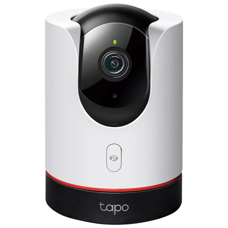 Caméra de surveillance Wi-Fi semi sans fil panoramique et inclinable Tapo C225 2K QHD d'intérieur de TP-Link - Blanc