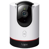 Caméra de surveillance Wi-Fi semi sans fil panoramique et inclinable Tapo C225 2K QHD d'intérieur de TP-Link - Blanc