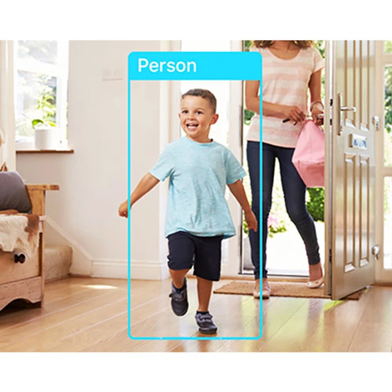 Caméra de surveillance Wi-Fi semi sans fil panoramique et inclinable Tapo C225 2K QHD d'intérieur de TP-Link - Blanc