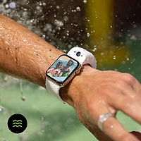 Bracelet en silicone intelligent à deux caméras de Wristcam pour Apple Watch 38/40/41 mm - Grand - Noir