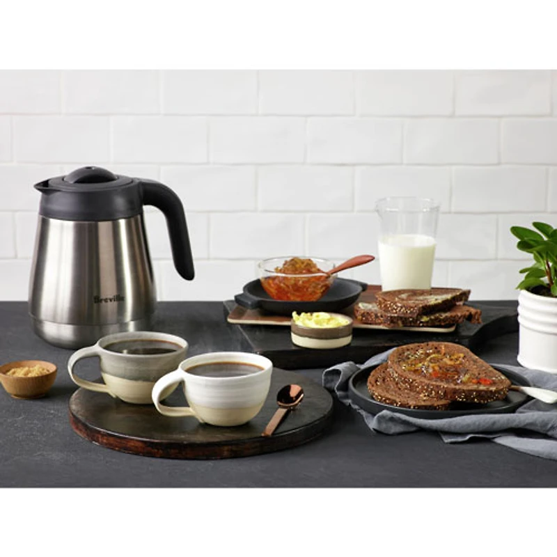 Cafetière Precision Thermal Brewer de Breville - 12 tasses - Acier inoxydable brossé