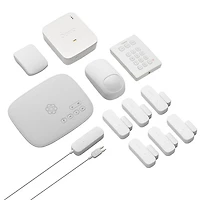 Ooma 11-Sensor Home Security System with Garage Door Sensor - White - Only at Best Buy