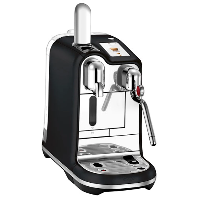 Machine à espresso à dosettes Nespresso Creatista Pro de Breville - Truffe noire
