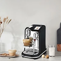 Machine à espresso à dosettes Nespresso Creatista Pro de Breville - Truffe noire
