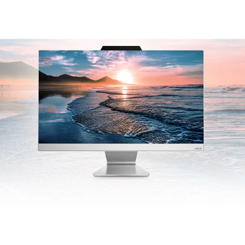 ASUS A3402 23.8" All-in-One PC - White (Intel Pentium Gold 8505/512GB SSD/8GB RAM/Win 11) - Only at Best Buy