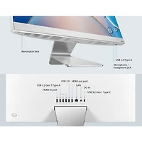 ASUS A3402 23.8" All-in-One PC - White (Intel Pentium Gold 8505/512GB SSD/8GB RAM/Win 11) - Only at Best Buy