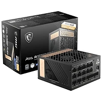 MSI 80 Plus Platinum MEGAi1300P 1300-Watt ATX Modular Power Supply
