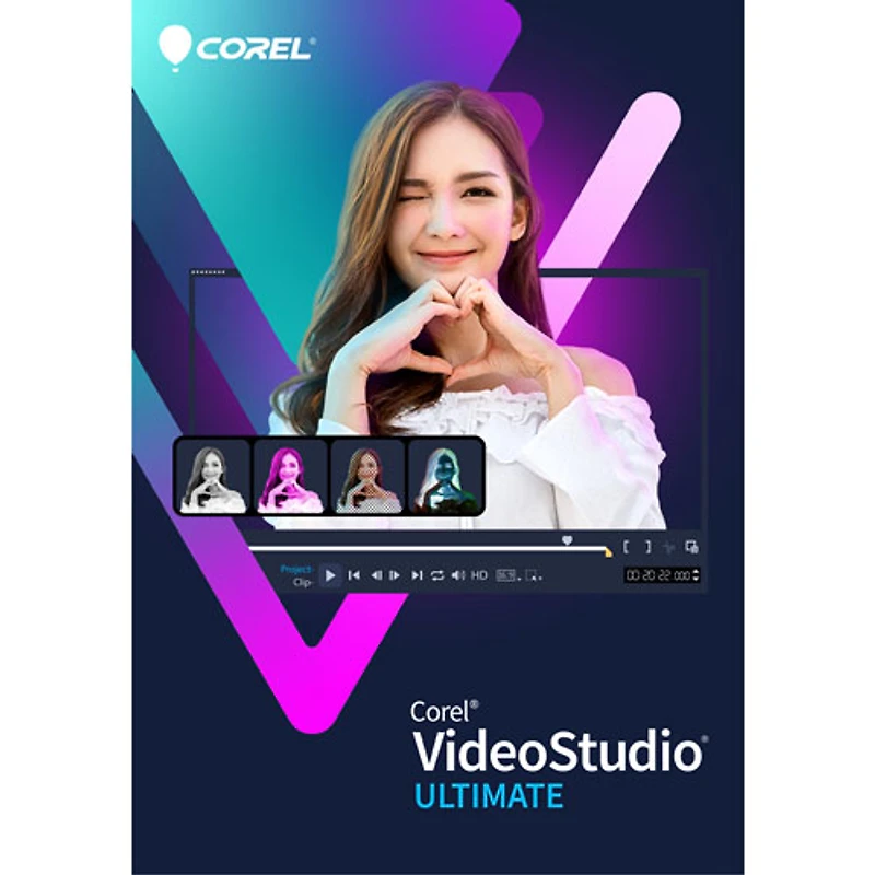 Corel VideoStudio Ultimate - 1 utilisateur - 2 appareils - Téléchargement numérique