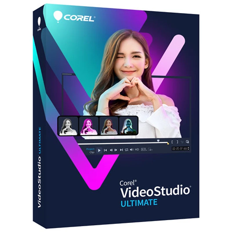 Corel VideoStudio Ultimate - 1 utilisateur - 2 appareils - Téléchargement numérique
