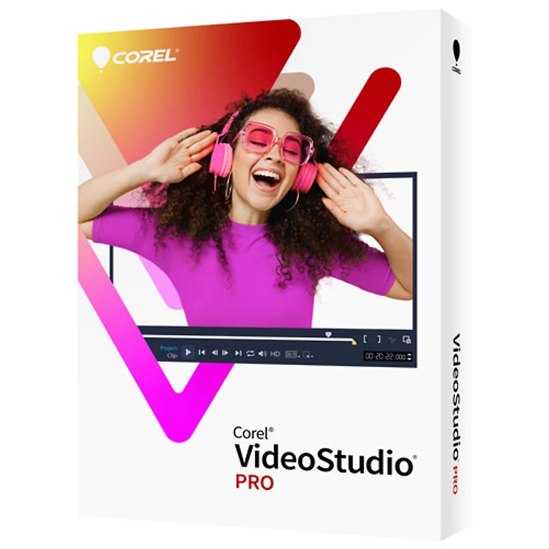 Corel VideoStudio Pro - 1 utilisateur - 2 appareils - Téléchargement numérique