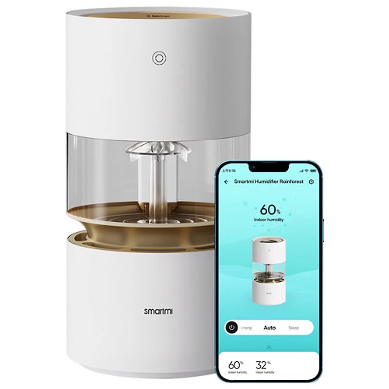 Smartmi Rainforest 3L Evaporative Smart Humidifier