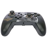 Manette avec fil Zelda Enhanced de PowerA pour Nintendo Switch - Noir