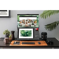 Moniteur ACL IPS HD intégrale 60 Hz de 24 po Geminos de Mobile Pixels avec temps de réponse de 14 ms gris à gris (MP-116-1001P02) - Noir