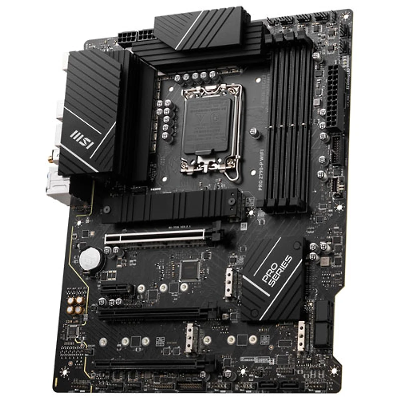 Carte mère PRO Z790-P Wi-Fi 6E ATX LGA 1700 DDR5 de MSI pour processeurs de 12e/13e gén. d'Intel
