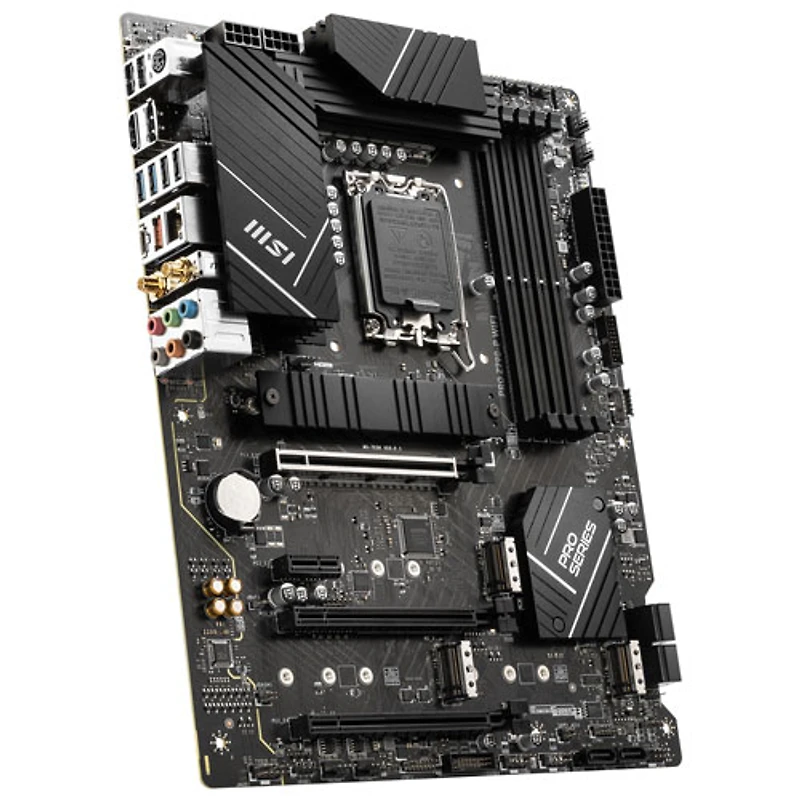 Carte mère PRO Z790-P Wi-Fi 6E ATX LGA 1700 DDR5 de MSI pour processeurs de 12e/13e gén. d'Intel