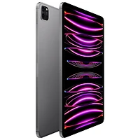 iPad Pro de 12,9 po 128 Go d'Apple Wi-Fi et 5G avec Rogers (6e génération) - Gris cosmique - Financement mensuel