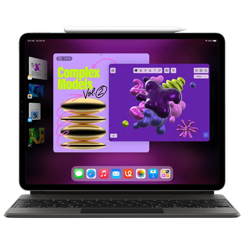 iPad Pro de 12,9 po 128 Go d'Apple Wi-Fi et 5G avec Rogers (6e génération) - Gris cosmique - Financement mensuel