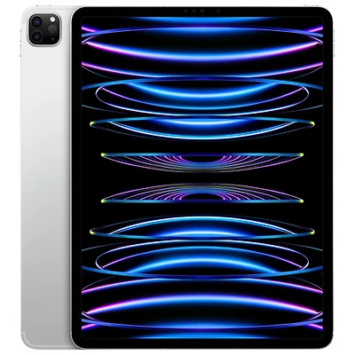 iPad Pro 12,9 po 1 To Wi-Fi et 5G d'Apple avec Rogers (6e génération) - Argenté - Financement mensuel