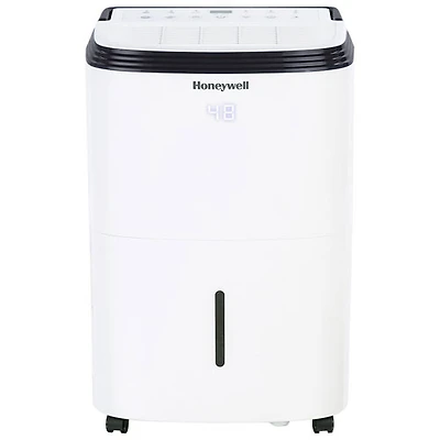 Déshumidificateur intelligent de Honeywell - 50 chopines - Blanc