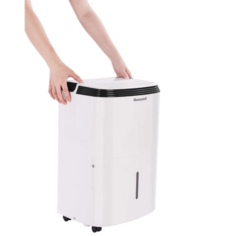 Déshumidificateur intelligent de Honeywell - 50 chopines - Blanc