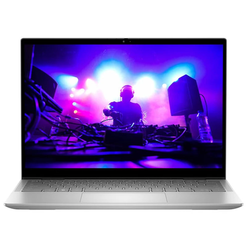 Portable 2-en-1 à écran tactile de 14 po Inspiron de Dell - Argenté platine (Core i7-1355U d'Intel/SSD 1 To/RAM 16 Go/Windows 11)