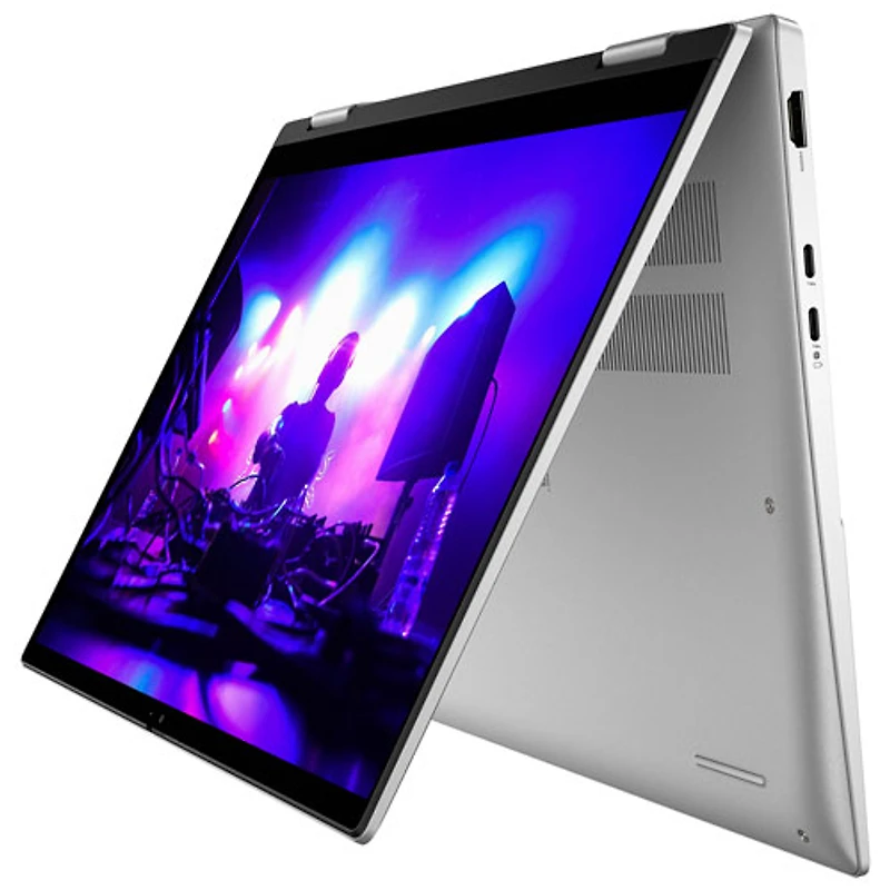 Portable 2-en-1 à écran tactile de 14 po Inspiron de Dell - Argenté platine (Core i7-1355U d'Intel/SSD 1 To/RAM 16 Go/Windows 11)