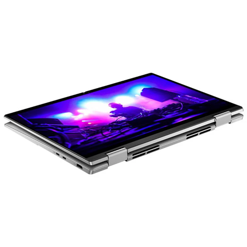 Portable 2-en-1 à écran tactile de 14 po Inspiron de Dell - Argenté platine (Core i7-1355U d'Intel/SSD 1 To/RAM 16 Go/Windows 11)
