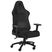 Fauteuil de jeu ergonomique en tissu TC100 RELAXED de Corsair (2023) - Noir