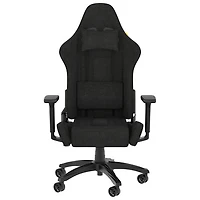 Fauteuil de jeu ergonomique en tissu TC100 RELAXED de Corsair (2023) - Noir