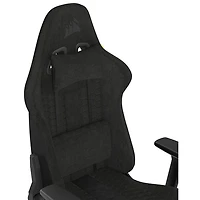 Fauteuil de jeu ergonomique en tissu TC100 RELAXED de Corsair (2023) - Noir