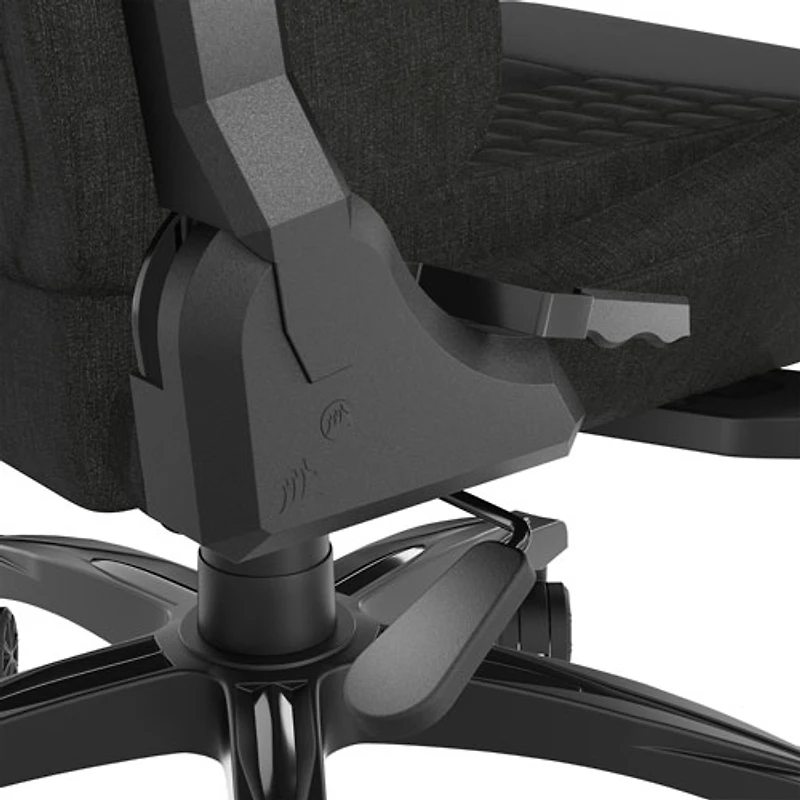 Fauteuil de jeu ergonomique en tissu TC100 RELAXED de Corsair (2023) - Noir